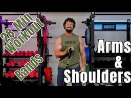 Resistance Bands Arms and Shoulders Workout - 28 Minutes