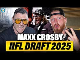 Maxx Crosby REACTS Ashton Jeanty Raiders 6th Pick!