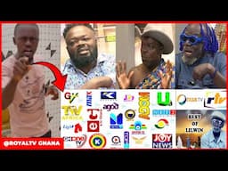 Don't show my movies on Tv stations again😡Kwadwo Nkansah warns TV CEO's.They take us as f00ls😡Osoode