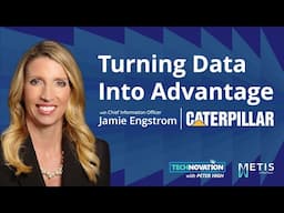 Caterpillar CIO Jamie Engstrom on AI, Data Strategy, and Smart Manufacturing | Technovation 964