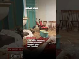 EM PLENO QUADRADO, A INTOLERÂNCIA INVADIU O TEMPLO