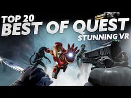TOP 20 BEST LOOKING QUEST VR GAMES YOU Can Play in 2025!