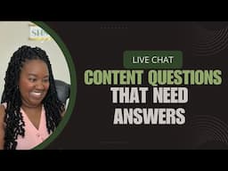 Content Questions That Need Answers Live Chat
