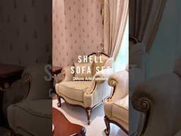 Italian Handmade Living Room Sofa Set - Shell Design by Deluxe Arte
