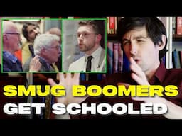 26 Year Old Schools Entire Room of Smug British Boomers & Journalists