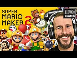 Playing YOUR Mario Maker 2 Levels with a Death Counter! How high will it go? Stream 1,000 Highlight