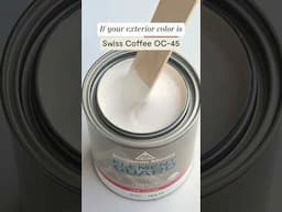 Expert Color Pairings with Swiss Coffee OC-45 from #BenjaminMoore
