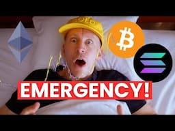 EMERGENCY UPDATE: Bitcoin, Solana, Ethereum, Alts and More!