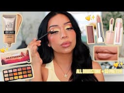 Soft Glam Spring Makeup Using Pastel Yellow 💛✨ (ALL DRUGSTORE)