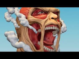 ATTACK ON TITAN Head  3d