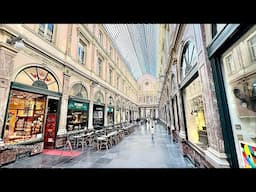 Royal Gallery Of Saint Hubert European Authentic Shopping mall Walk arounds @ Brussels Belgium 🇧🇪