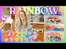 How Many Rainbow Creatures Can We Make in ONE Week?! 🌈 ✨