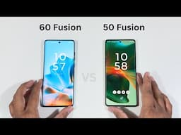 Motorola Edge 60 Fusion vs 50 Fusion Speed Test and Camera Compare