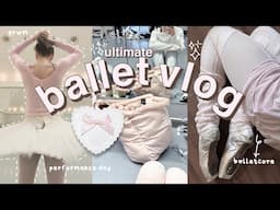 ballet performance day vlog 🩰 the most dreamy & chaotic day ever