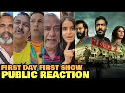 Raid 2 Public Review | FIRST DAY FIRST SHOW | Ajay Devgn, Riteish Deshmukh, Amit Sial