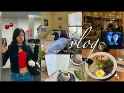VLOG [school, shopping, ceramics, sleepover + haul]