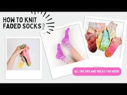 How to knit faded socks