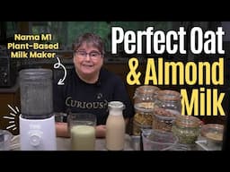 Perfect Oat & Almond Milk in the Nama M1 Plant-Based Milk Maker with Kathy Hester + 10% Off Discount