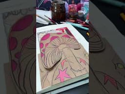 big mixed media sketchbook tour (part one)