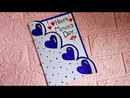 DIY mother's day greeting card  • mother's day card 2025 | How to make mother's day card. mom loves