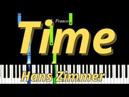Time Hans Zimmer Easy Piano Tutorial