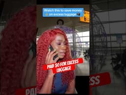 She Paid $250 for Luggage…I Paid $0😏🧳 #youtubeshorts #shortsafrica #travel