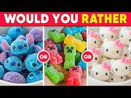 Would You Rather...? ULTIMATE Candy & Sweets Edition 🍬🍧🥞 Quiz Kingdom