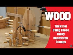 How to Use Hand Screw Clamps — Tips, Tricks, and Woodshop Hacks
