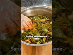 This Might Be the Easiest Kimchi You’ll Ever Make!🥬 #shorts