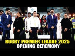 Rugby Premier League 2025 Opening Ceremony | Abhishek Bachchan | Shankar Mahadevan | Rahul Bose