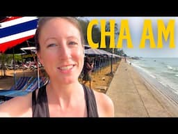 Cha Am Beach: Relaxing Beach Close to Bangkok 🇹🇭 Thailand Travel Vlog