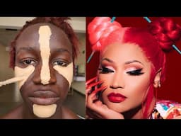 MAKEUP TRANSFORMATION 😱😱 #makeup
