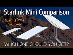 Starlink Mini vs Standard vs Actuated // Full Comparison
