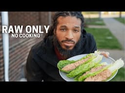 What I Eat in a Day (RAW FOOD ONLY) to Prep for a Fast