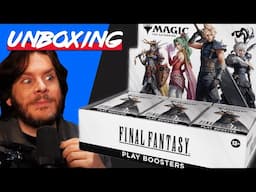 UNBOXING FINAL FANTASY MTG CARDS WITH PREMIERTWO