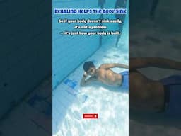 Exhale & Sink – But What If You Don’t? - Swimming Tips 🏊🏻 #swimming #floating