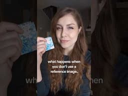 The difference is clear... at least for me! How about you? #referenceimage #artistlife #badart
