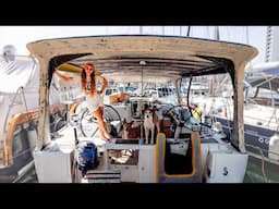 Our BOAT Caught FIRE + NATIONWIDE BLACKOUT = Most EPIC SOLAR UPGRADE EVER | EE 164