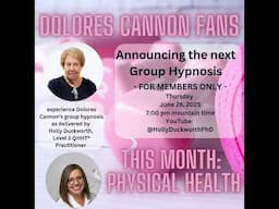 JOIN Dolores Cannon Fans #dolorescannon #qhht