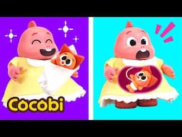 What's Inside Mommy's Tummy?😍 + More Fun Songs for Kids | Cocobi
