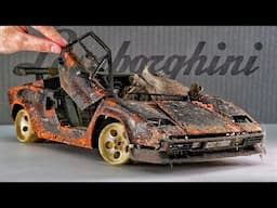 Restoration Abandoned Lamborghini Countach | Full Restoration of a RARE Lamborghini Supercar