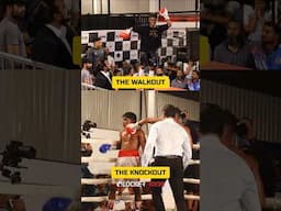 BOTH IN STYLE. Kerala Boxers Nikhil with a knockout at the KDBC Fight Night