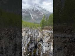Where the mountain meets the sky-Marble Canyon in Canada 🇨🇦 #canada #adventure #explore #hiking