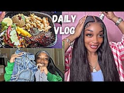 DAILY VLOG- Expensive Gifts +Birthday Preparations +Visit My Mom + Cook Pepper Steak +SHEIN Unboxing