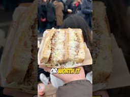 We Tried VIRAL LONDON food spots! #foodie #londoners #boroughmarket #bakery