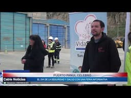 30 ABR 2025 Trabajadores de Puerto Panul participaron de feria por día de seguridad y salud