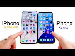 iPhone 16 Pro Max vs iPhone XS Max Speed Test 7 Years Later