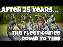 My Bike Fleet for MTB & Gravel - I think it's finally perfected!