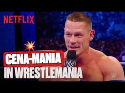 WrestleMania Belongs to John Cena 😎 | WWE | Netflix India
