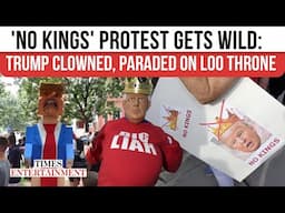 Trump On a Golden Toilet Throne? No Kings Protest EXPLODES, Prez Mocked for Military Show-Off